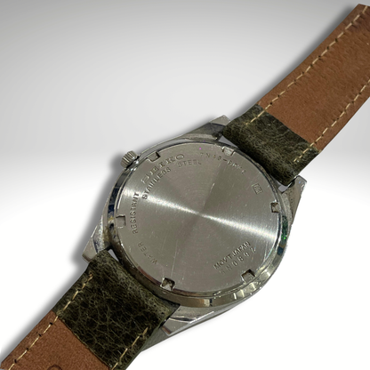 Seiko Vintage Quartz White Dial Day Date