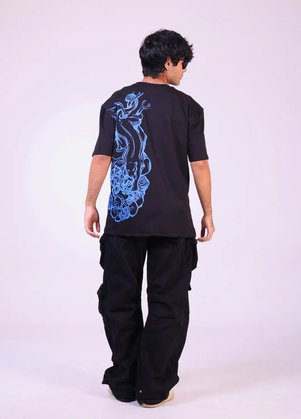 RYVE Oversized T-Shirt Black - Afterdark