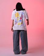 RYVE Oversized T-Shirt Off White - Chromatic Noise