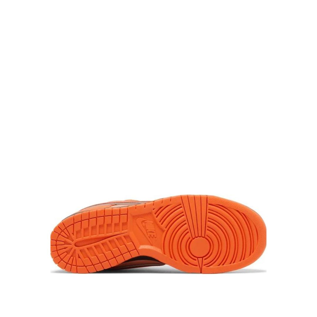 bottom view of Concepts x Dunk Low SB 'Orange Lobster'(Normal Box)