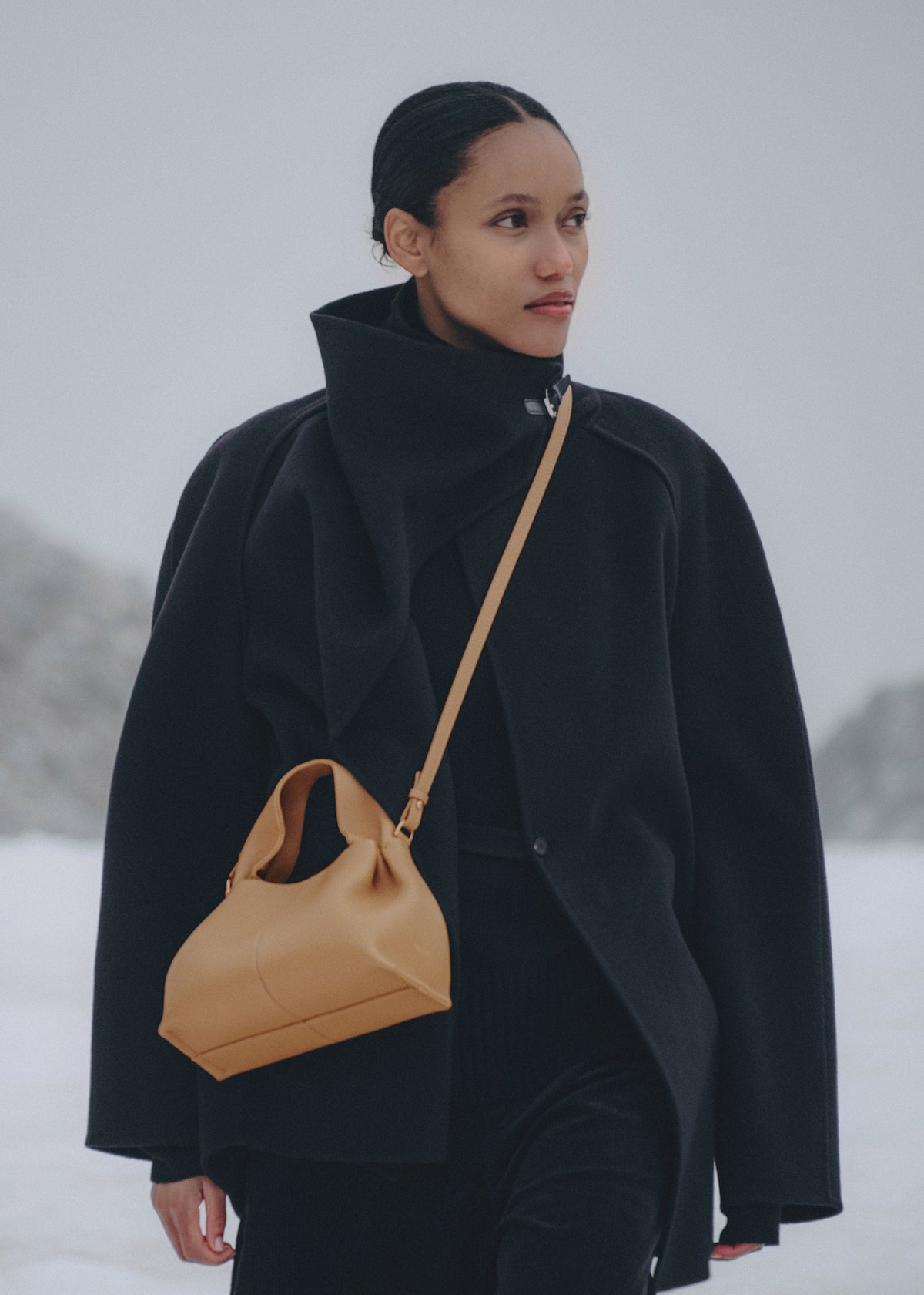 Polene Numero Neuf Mini Bag - Ocher