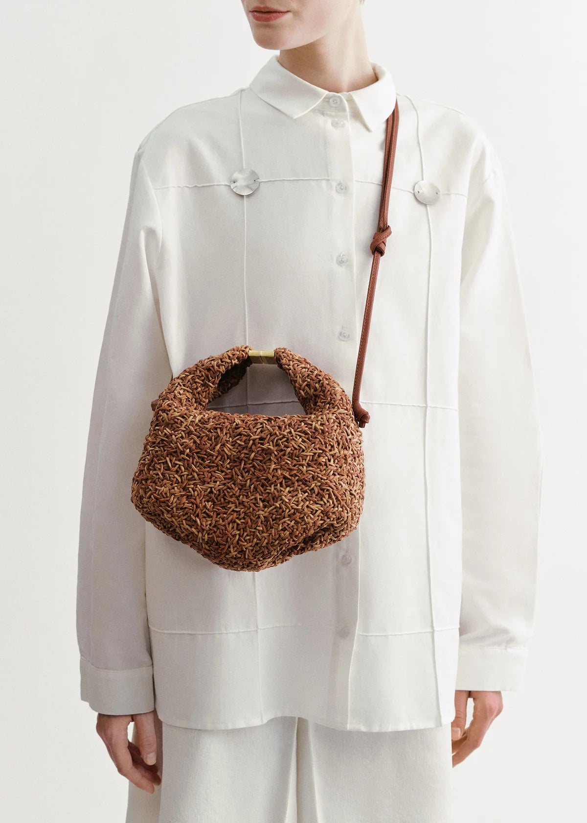 Polene Beri  Edition Rizom Bag - Cognac