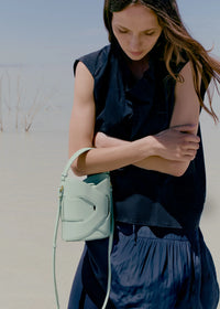 Polene Nodde Seau Edition Bag - Sea Foam