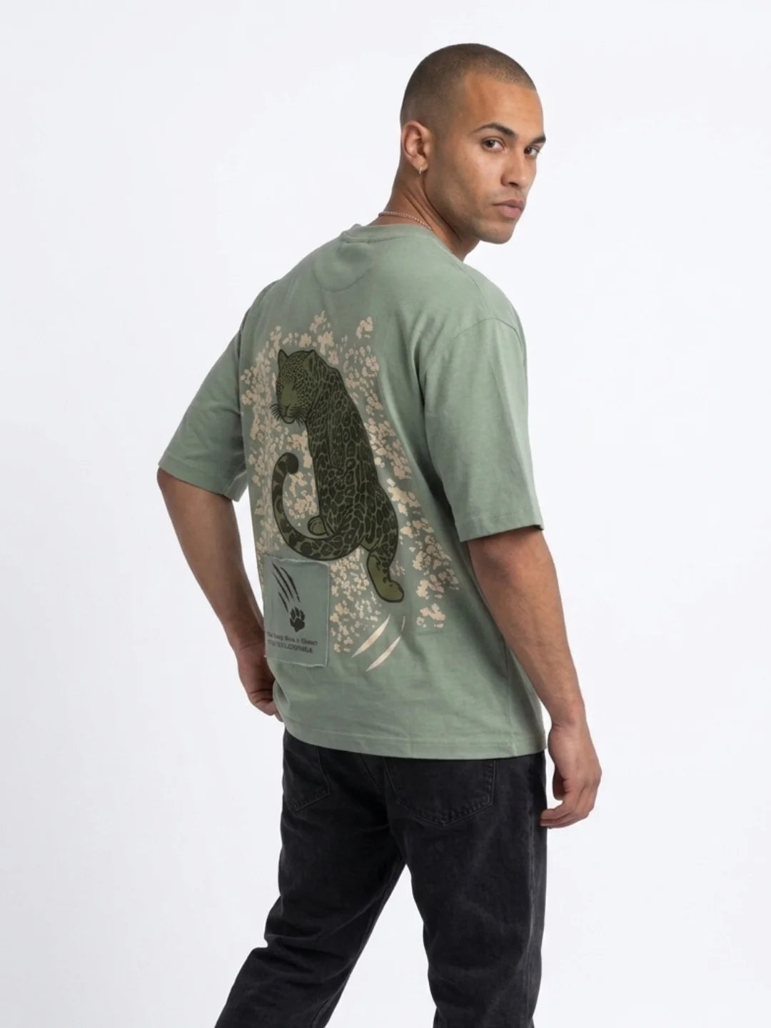 Sullitt Oversized Sage T-Shirt - Panther