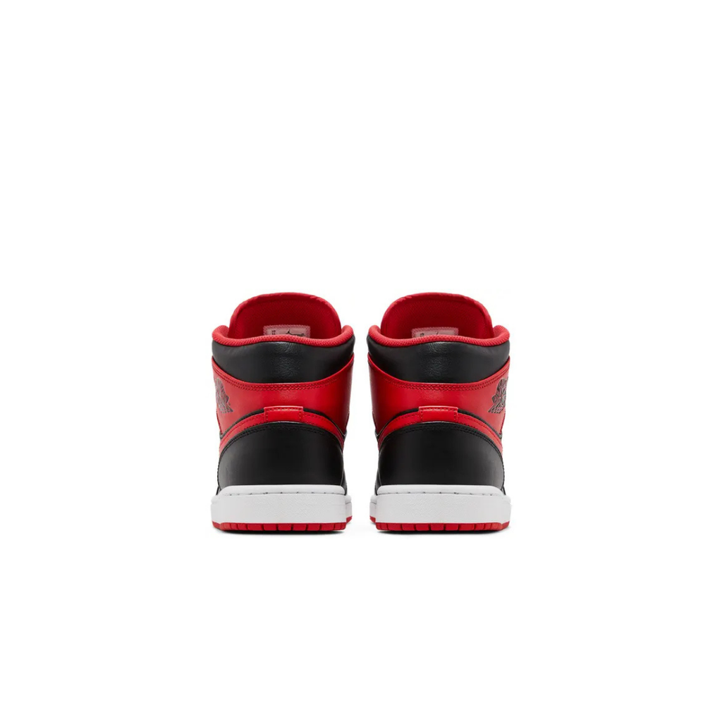 Air Jordan 1 Mid 'Alternate Bred / Black Fire Red'