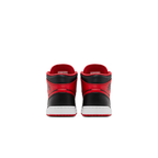 Air Jordan 1 Mid 'Alternate Bred / Black Fire Red'