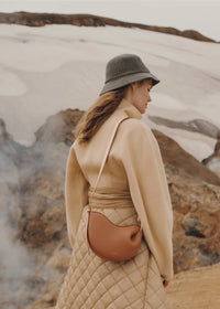 Polene Tonca Edition Duo Bag - Camel