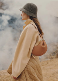 Polene Tonca Edition Duo Bag - Camel