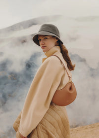 Polene Tonca Edition Duo Bag - Camel