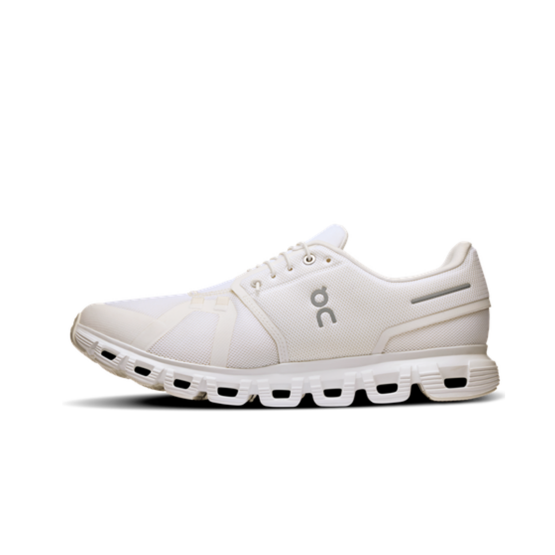 ON Running Cloud 6 Wide White