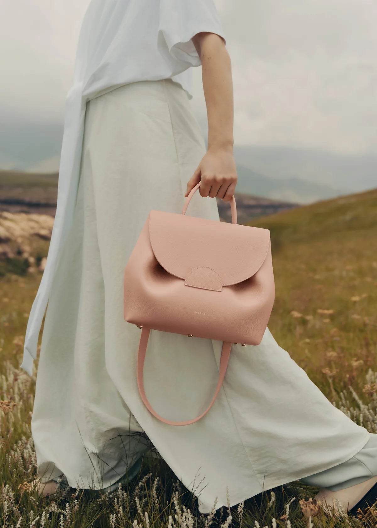 Polene Numero Nu Edition Textured Bag - Pink