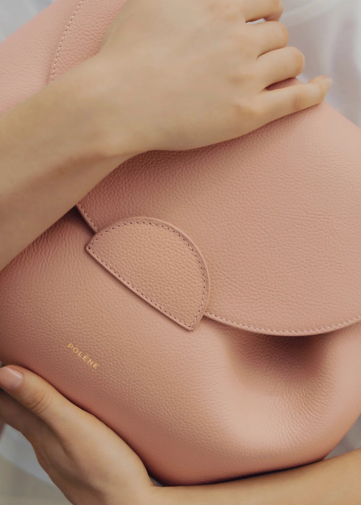 Polene Numero Nu Edition Textured Bag - Pink