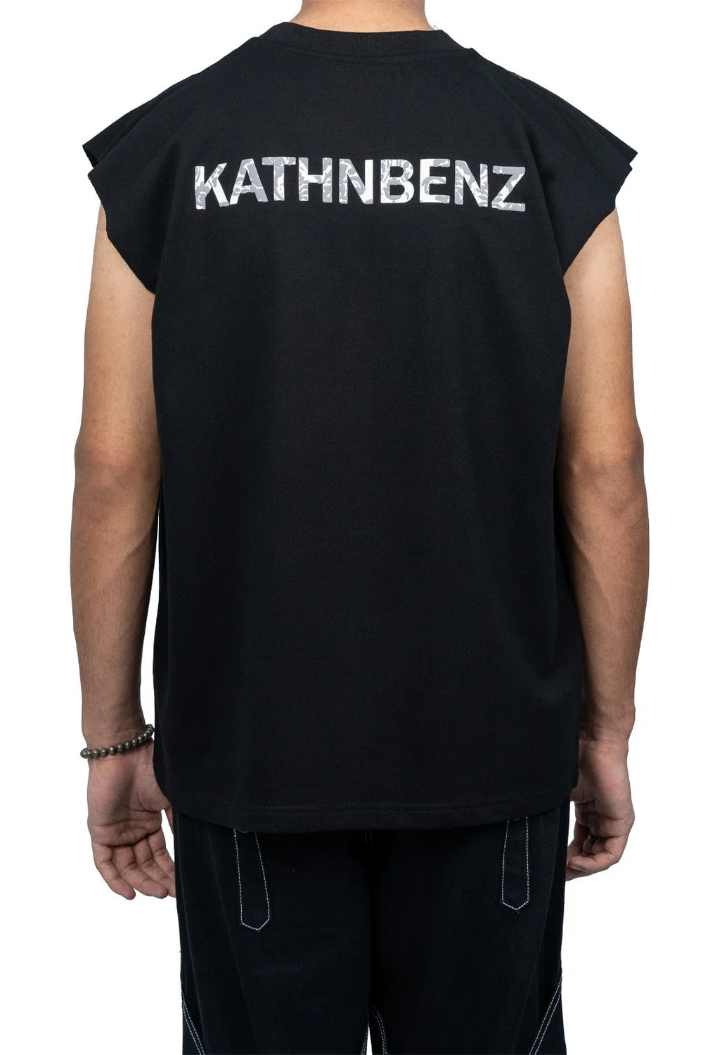 Kathnbenz Oversized Black Tank - The Cloud Nine