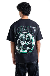 Kathnbenz Oversized Black T-Shirt - Gabriel's Decree