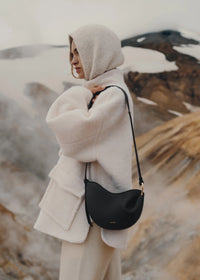 Polene Tonca Edition Textured Bag - Black
