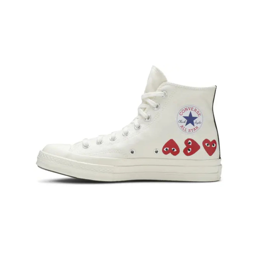 Comme des Garçons Play x Converse Chuck 70 High Top 'Multi Heart - White'