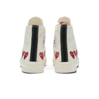 Comme des Garçons Play x Converse Chuck 70 High Top 'Multi Heart - White'