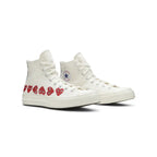 Comme des Garçons Play x Converse Chuck 70 High Top 'Multi Heart - White'