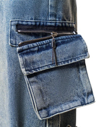 Volfsbane First Cargo Jeans - Blue