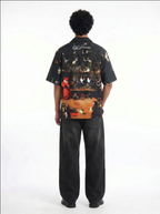 Off Sinners Oversized Black Shirt - Infernal Feast