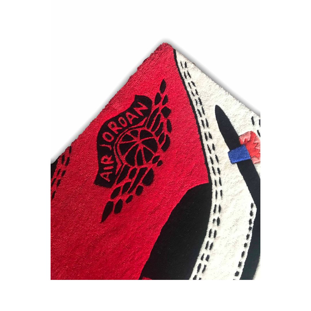 Noche Rug 'Jordan 1 Retro High Off-white Chicago'