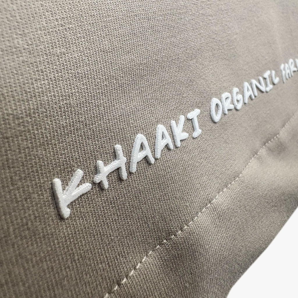 Khaaki Oversized T Shirt - Organic Farms