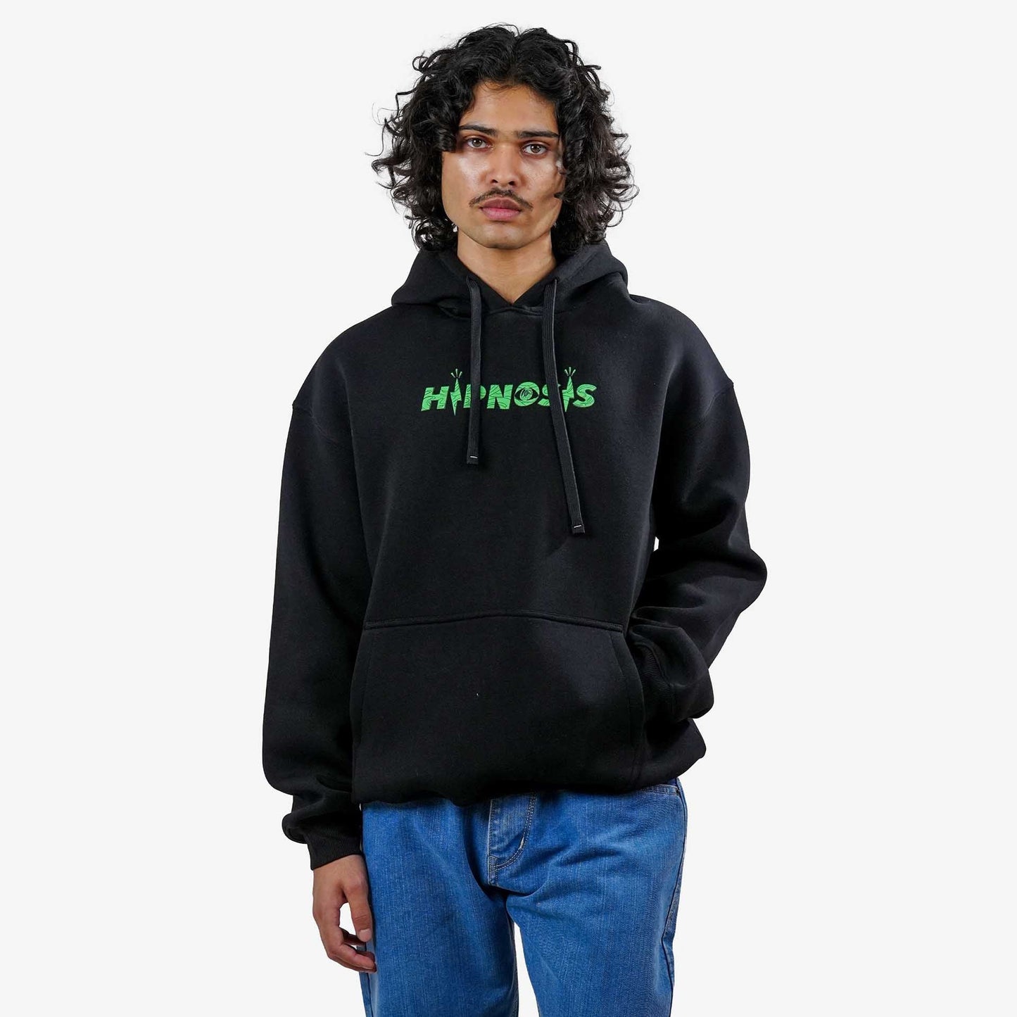 Khaaki Oversized Hoodie Black - Hypnosis