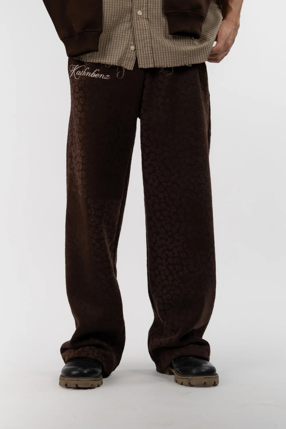 Kathnbenz Brown Pants - Dust Reign