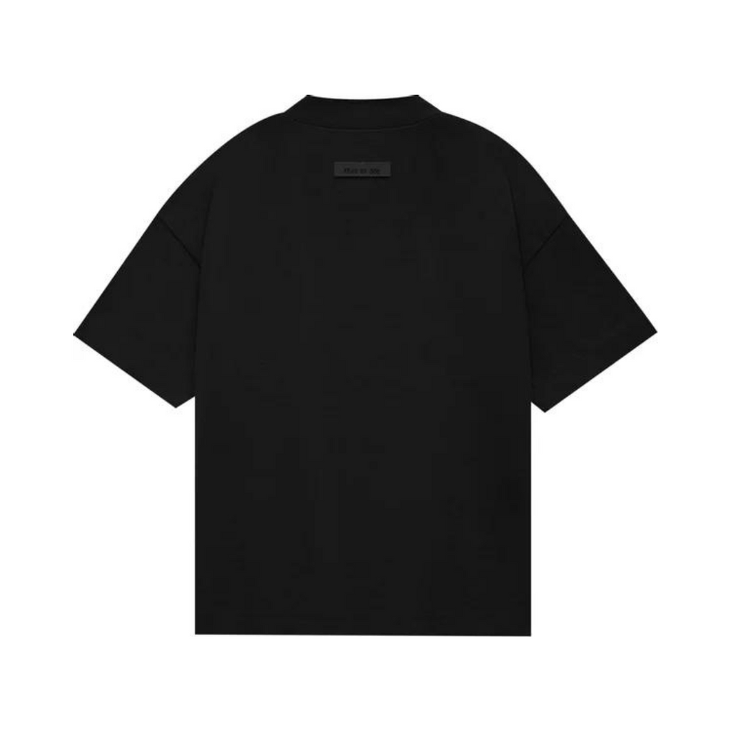 Shop Fear of God Essentials SS24 Jet Black Oversized T-Shirt – 10 Shop Fear of God Essentials SS24 Jet Black Oversized T-Shirt – 10