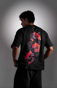 Klaimn Oversized Black T-Shirt - The Rouge