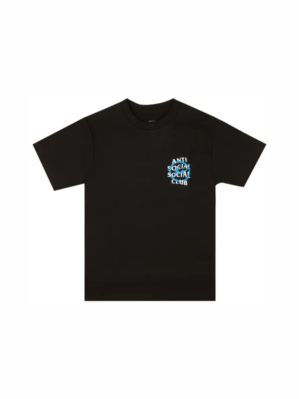 Anti Social Social Club x Fragment Design Blue Bolt Tee 'Black'