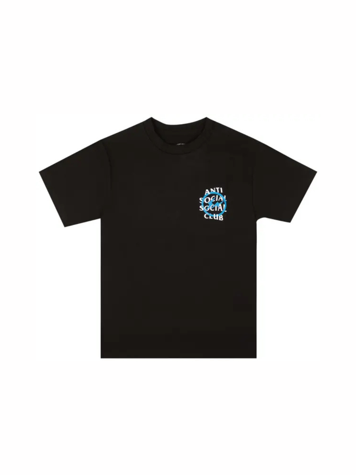 Anti Social Social Club x Fragment Design Blue Bolt Tee Black