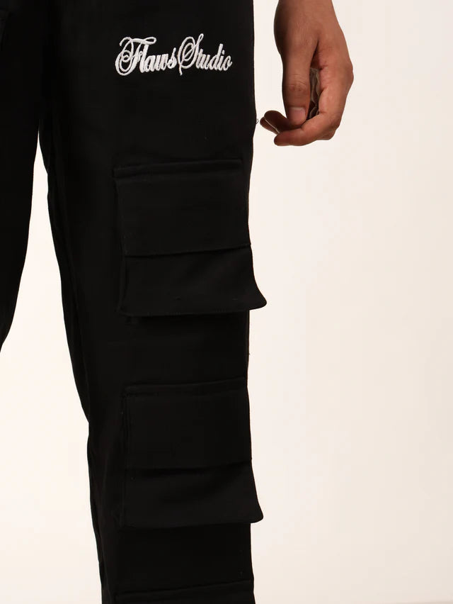 Flaws Black Cityscape Cargos