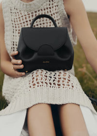 Polene Numero Un Nano Edition Smooth Bag - Black