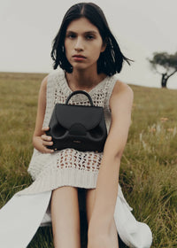 Polene Numero Un Nano Edition Smooth Bag - Black