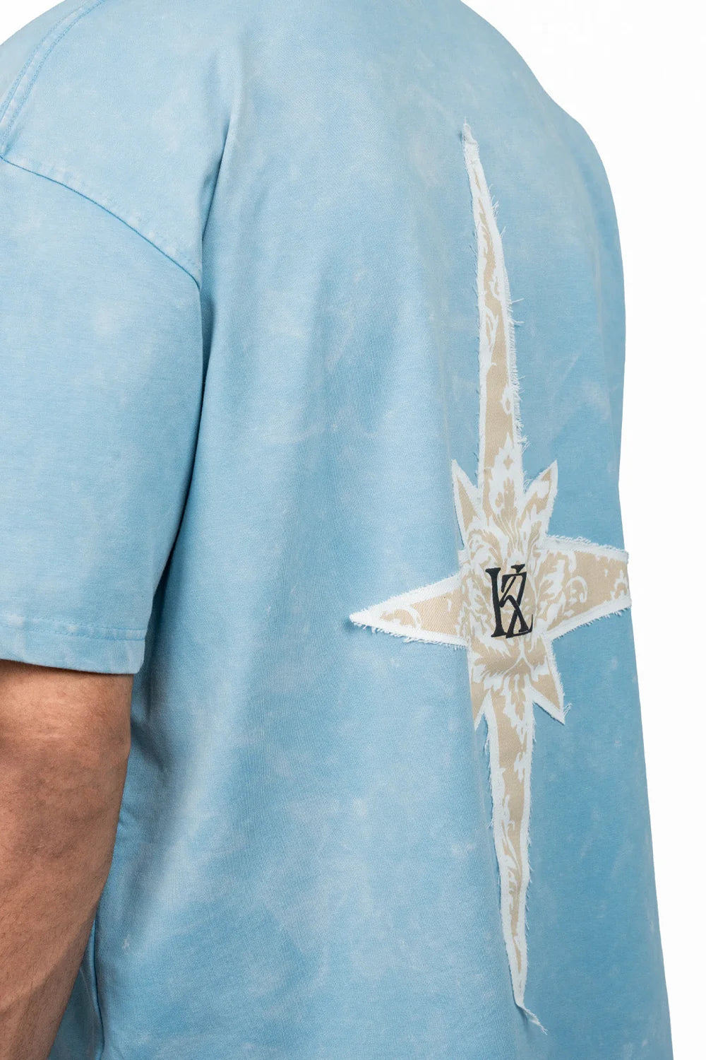 Kathnbenz Oversized Ice Blue T-Shirt - Azure
