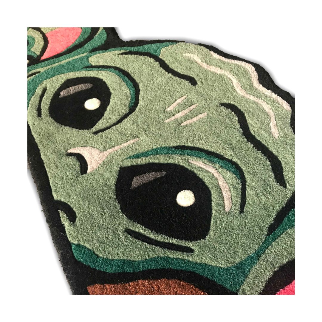 Baby Yoda Rug by Noche