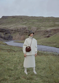 Polene Beri Edition Textured Bag - Sandalwood