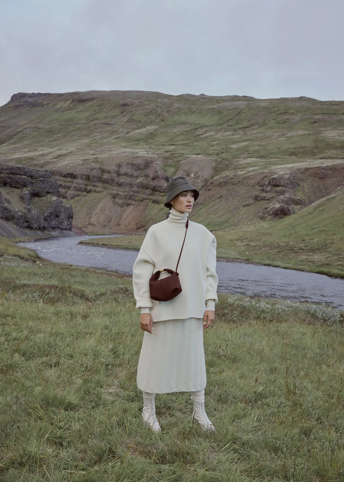 Polene Beri Edition Textured Bag - Sandalwood