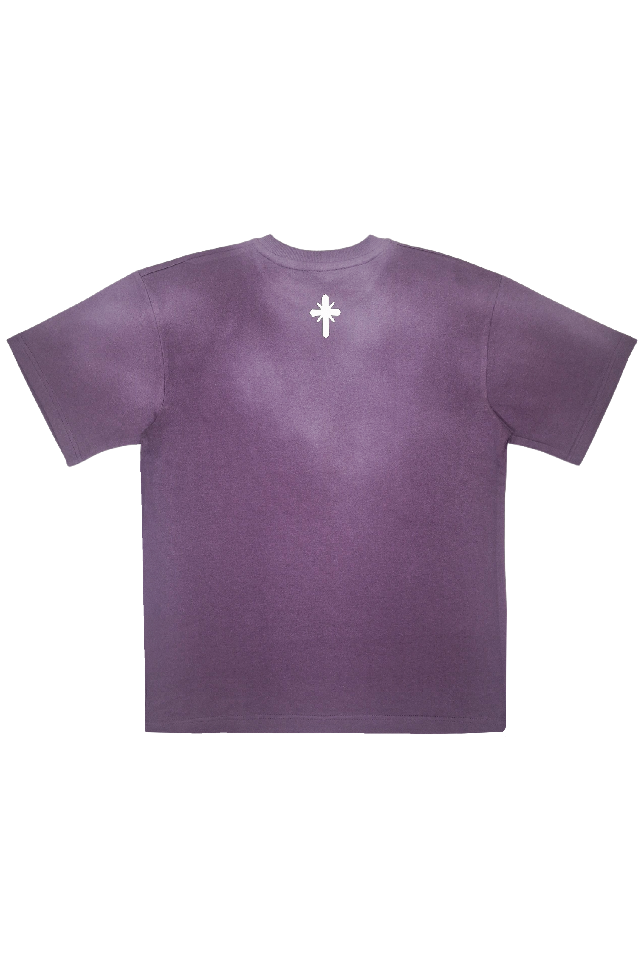 EPIC Oversize T-shirt 'Faded Purple Logo'