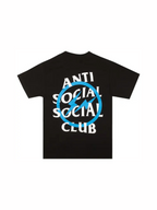 Anti Social Social Club x Fragment Design Blue Bolt Tee Black