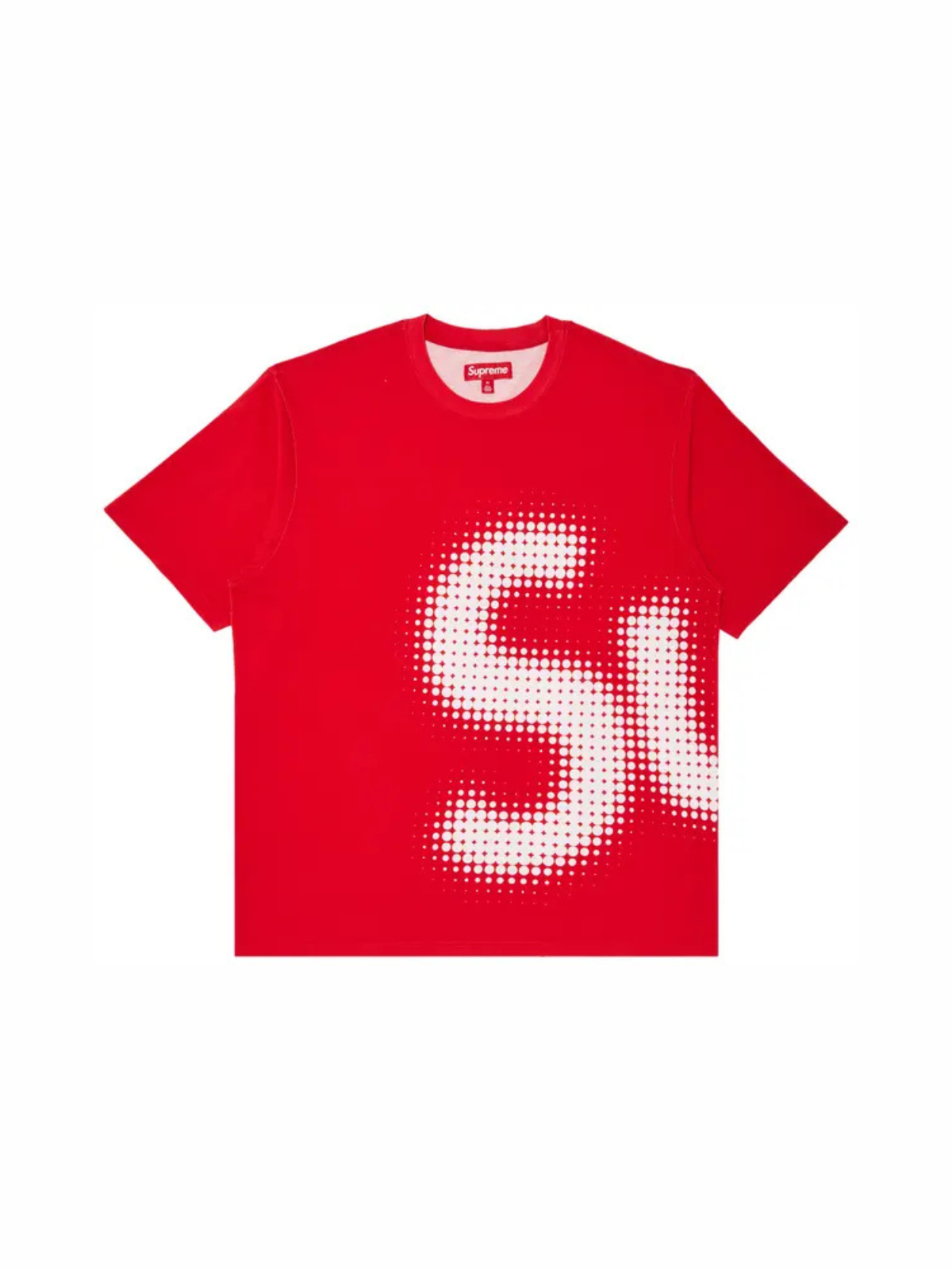 Supreme Halftone Short-Sleeve Top 'Red'