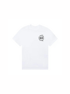 Anti Social Social Club x Fragment Design Half Tone Logo Tee White and Grey