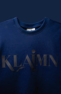 Klaimn Oversized Deep Navy T-Shirt - L'ombre