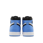 Back view of Air Jordan 1 High OG UNC Toe