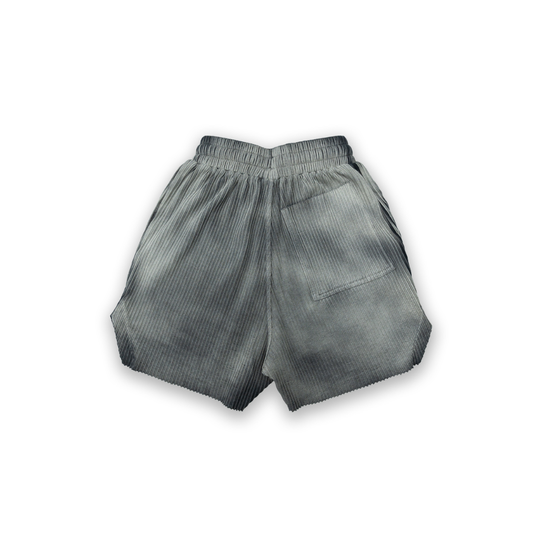 RX Ribbed Shorts - Smoke