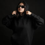 Founders Edition Black Hoodie Oversized