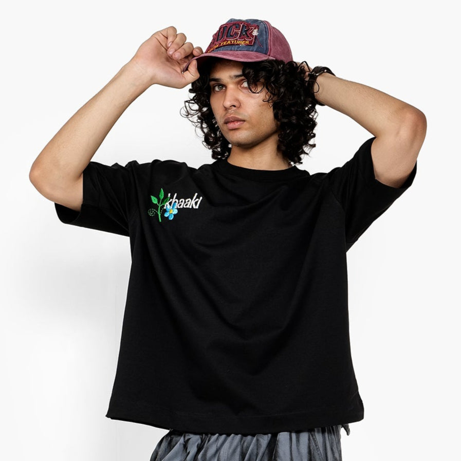 Khaaki Oversized T Shirt - Bitch's Desires