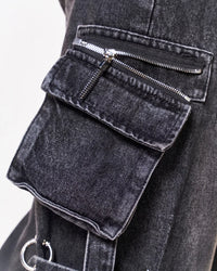 Volfsbane First Cargo Jeans - Black