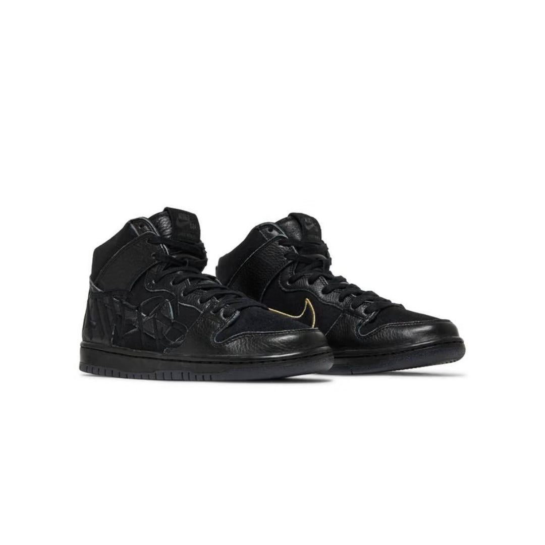 Nike SB Dunk High FAUST Black Gold